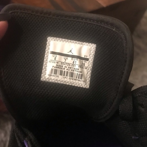 Air Jordan - brand new. Wore literally 2 hours sz8 - Picture 3 of 3